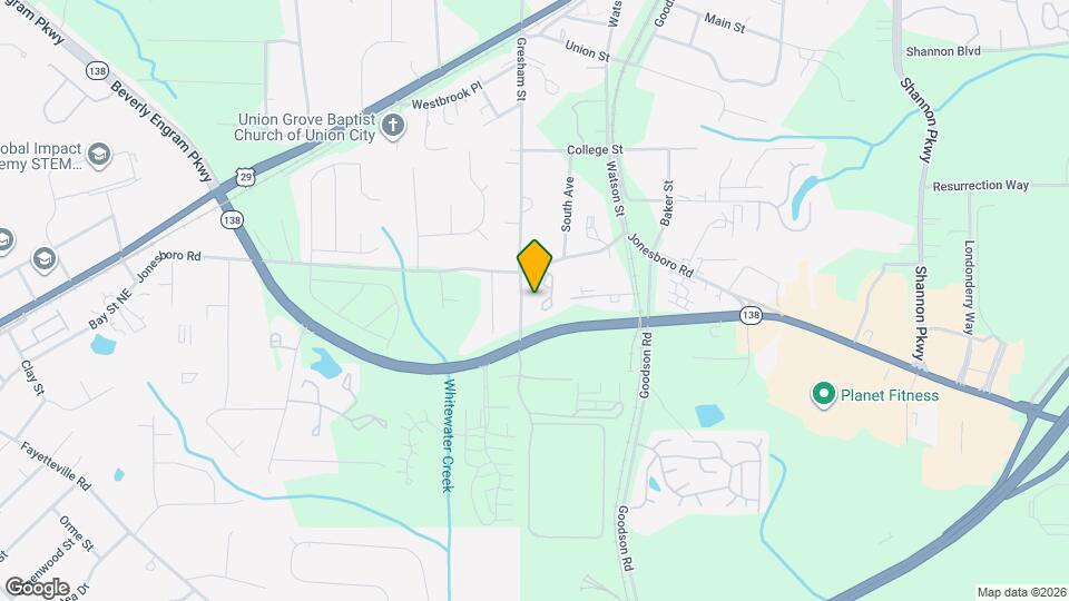 5058 Jonesboro Rd Map and Location Details