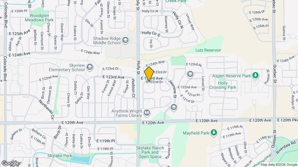 1255 Ivanhoe Cir Map and Location Details