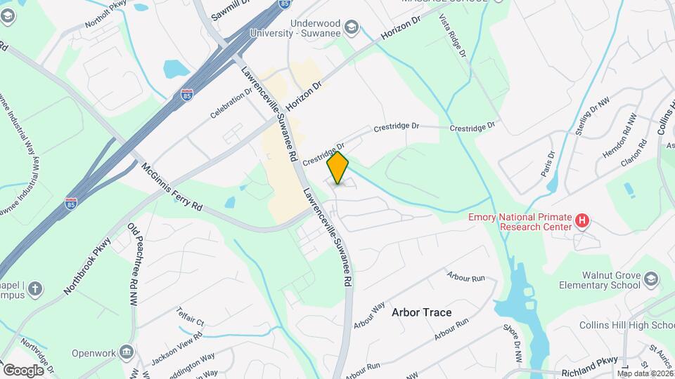 2824 Gower Way Map and Location Details