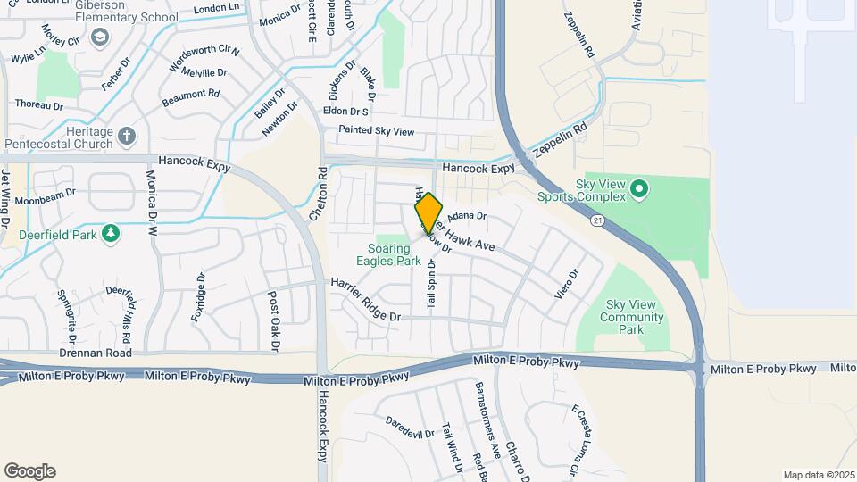4939 Raptor Crest Blvd Mapa y Detalles de la Ubicación