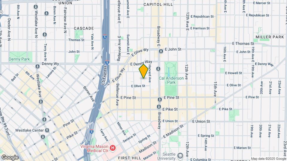 1712 Boylston Ave Map and Location Details