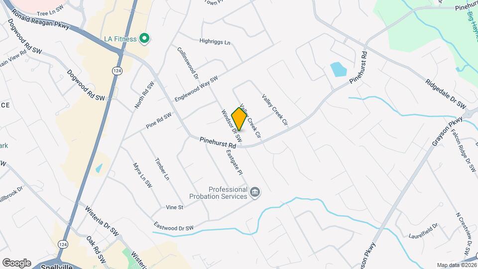 2236 Windsor Dr SW, Unit 1 Map and Location Details