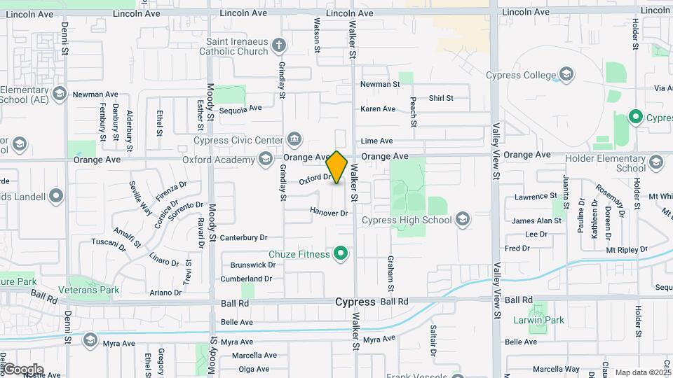 9624 Amberwick Cir Map and Location Details