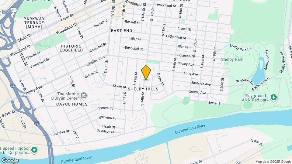 611 S 14th St Map and Location Details