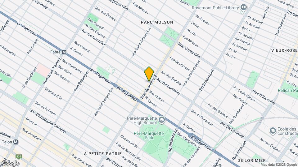 6500-6502B De Bordeaux Rue Map and Location Details