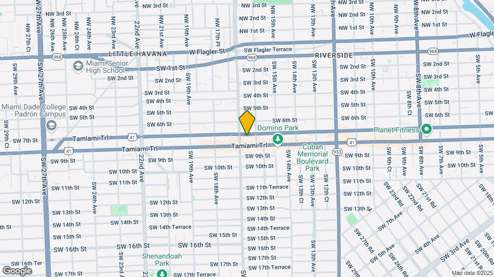 1642 SW 7th St Map and Location Details