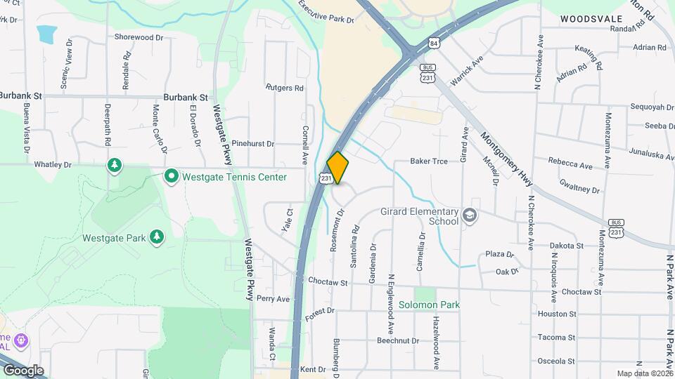 104 Rosetta Cir Map and Location Details