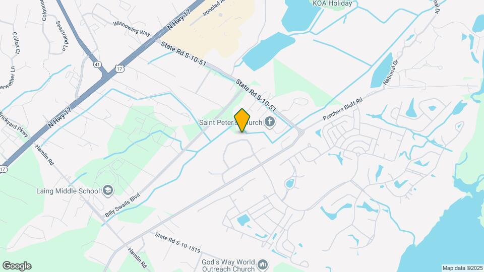 1418 Hamlin Park Cir Map and Location Details