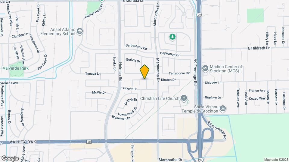 8635 Lott St Map and Location Details