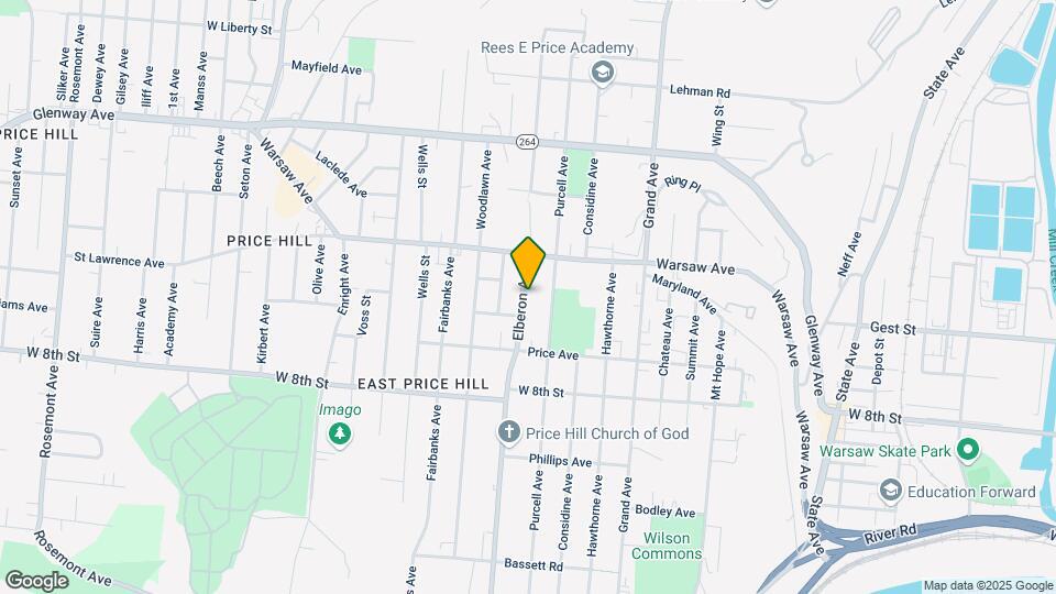 944 Elberon Ave Map and Location Details
