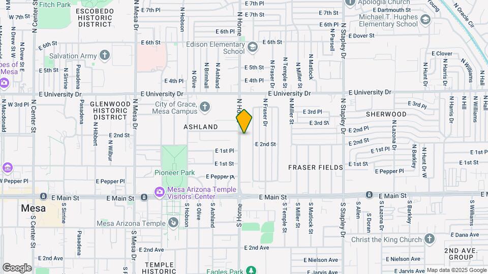 217 N Horne Map and Location Details