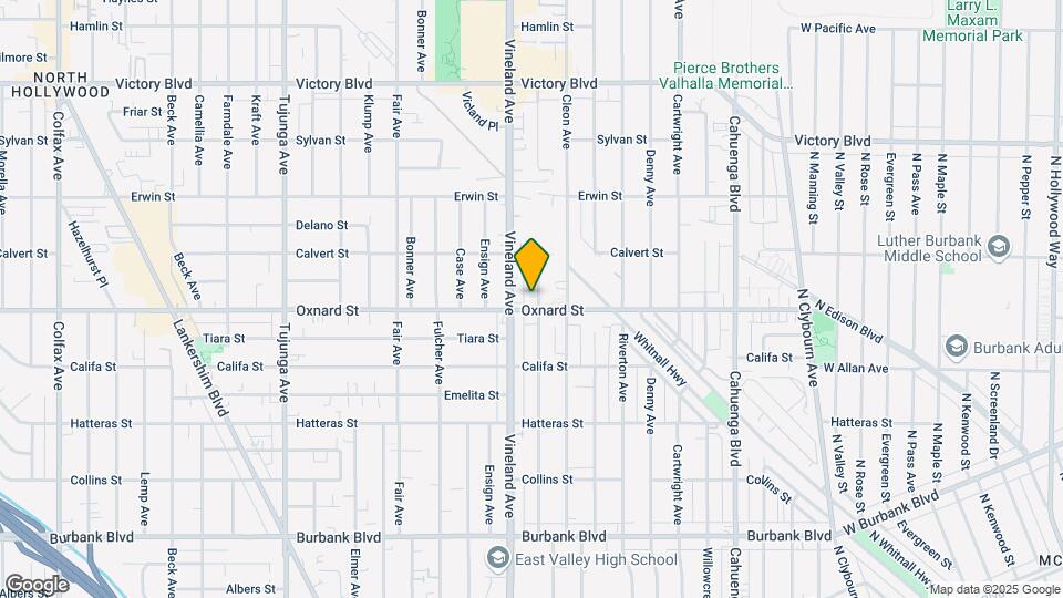 6009 Craner Ave Map and Location Details