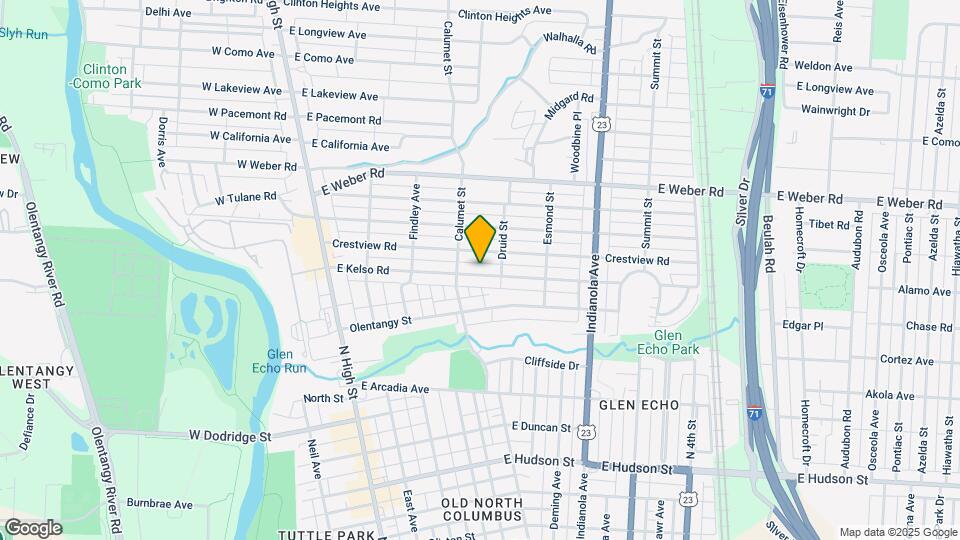 228 E Kelso Rd Map and Location Details