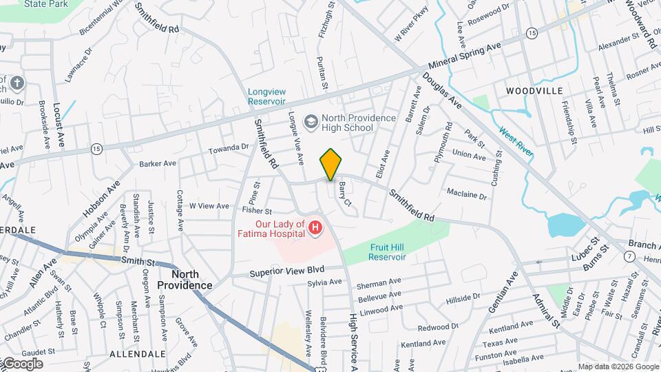 300 Smithfield Rd, Unit #1-10 Map and Location Details