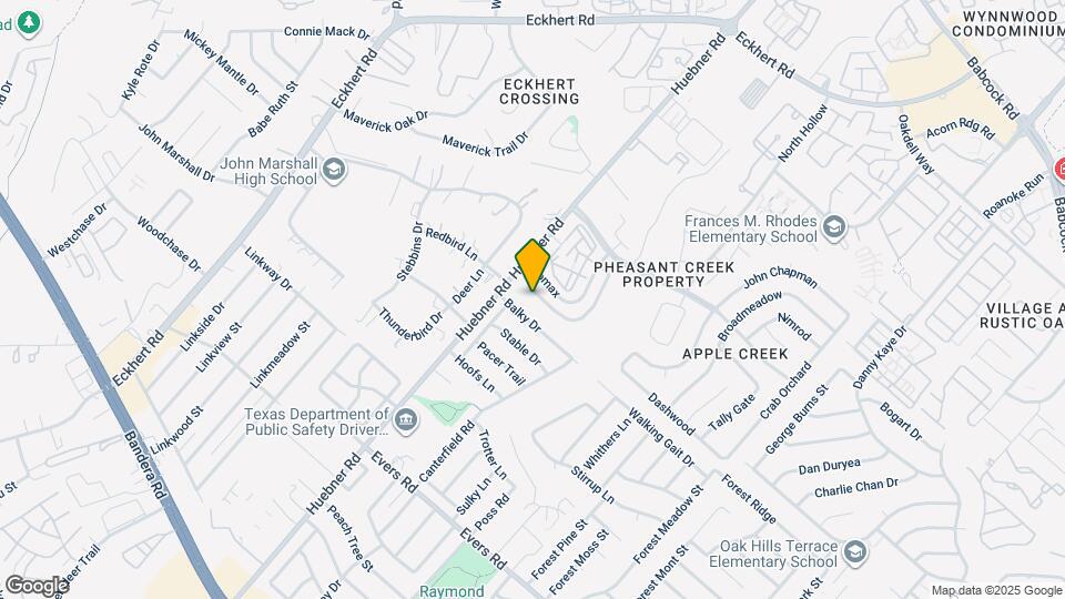 6362 Parkland Oaks Dr Map and Location Details