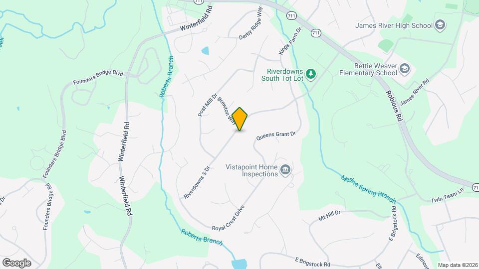 14201 Riverdowns South Dr Map and Location Details