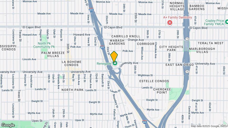 3939 33rd St Map and Location Details