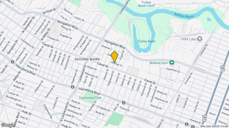 120 N Edgewood St Map and Location Details