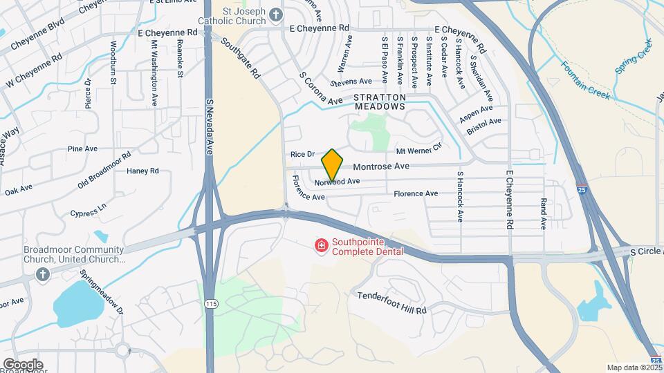 1021 Norwood Ave Mapa y Detalles de la Ubicación