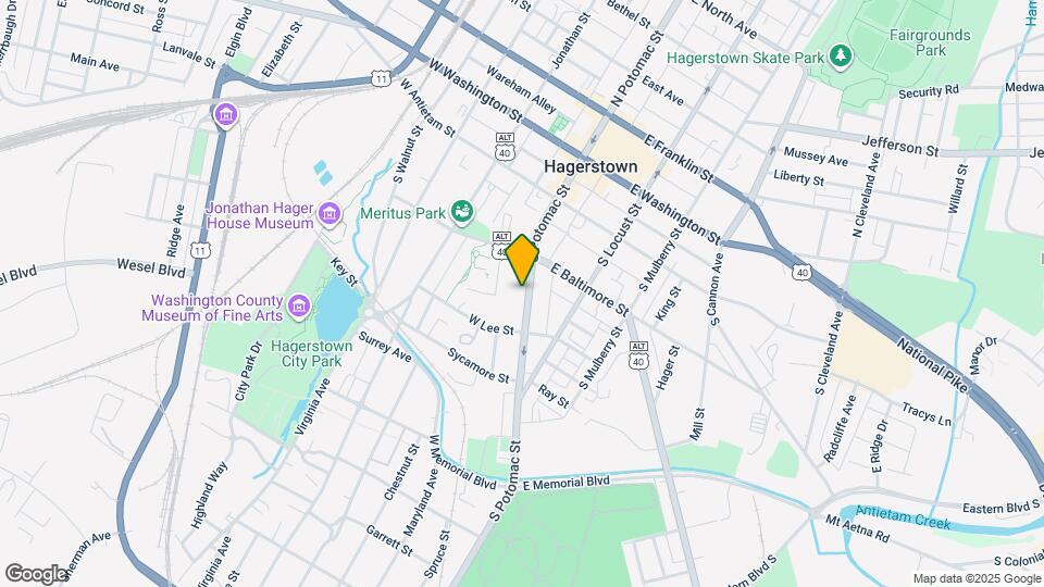 239 S Potomac St, Unit 2 Map and Location Details