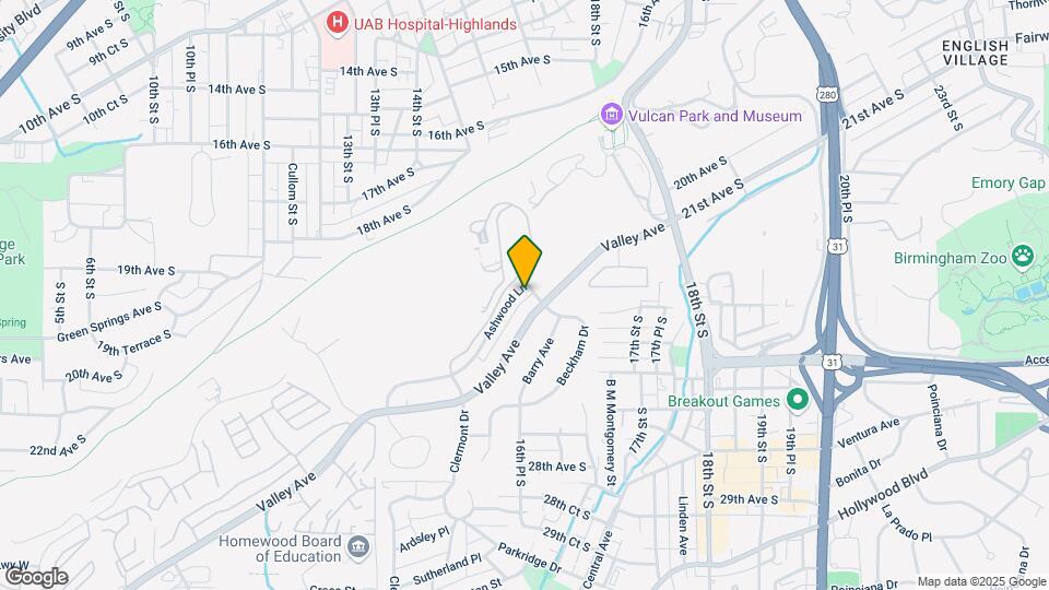 1731 Ashwood Ln Map and Location Details