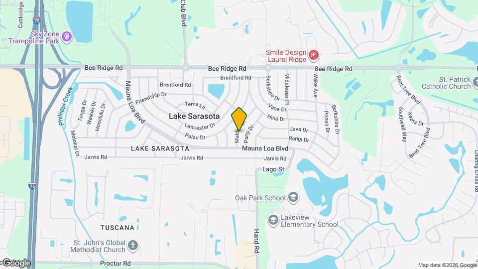 4217 Malden Dr Mapa y Detalles de la Ubicación