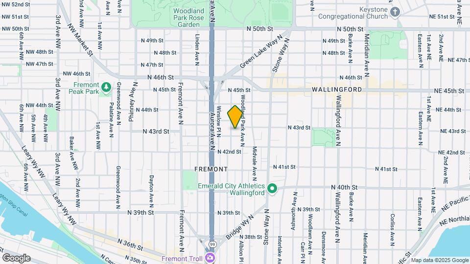 4250 Whitman Ave N Map and Location Details