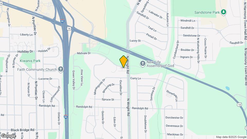 3512 Midvale Dr Map and Location Details