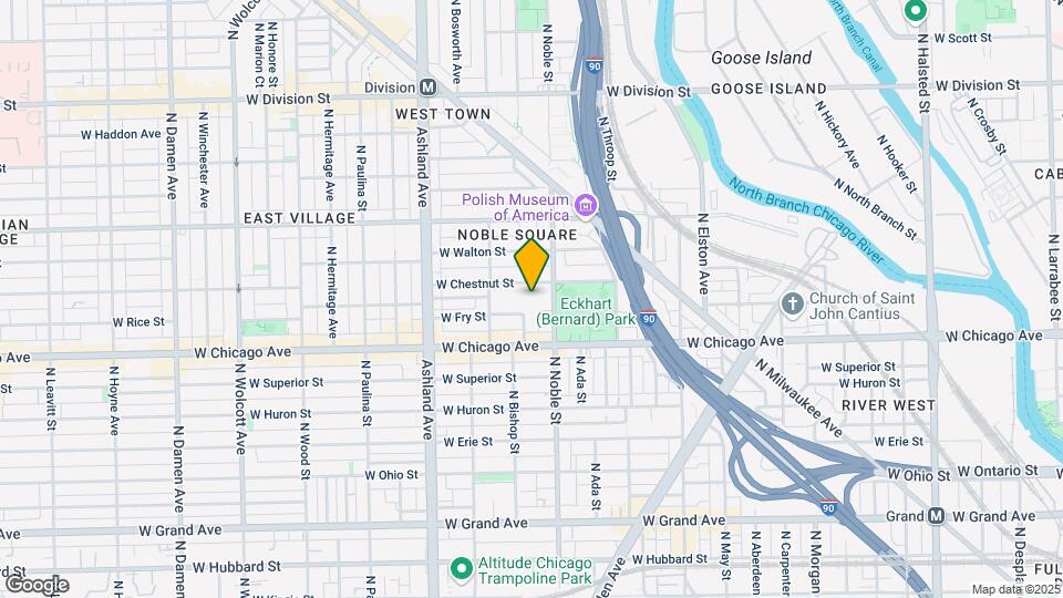 Eckhart Park Apartments Mapa y Detalles de la Ubicación