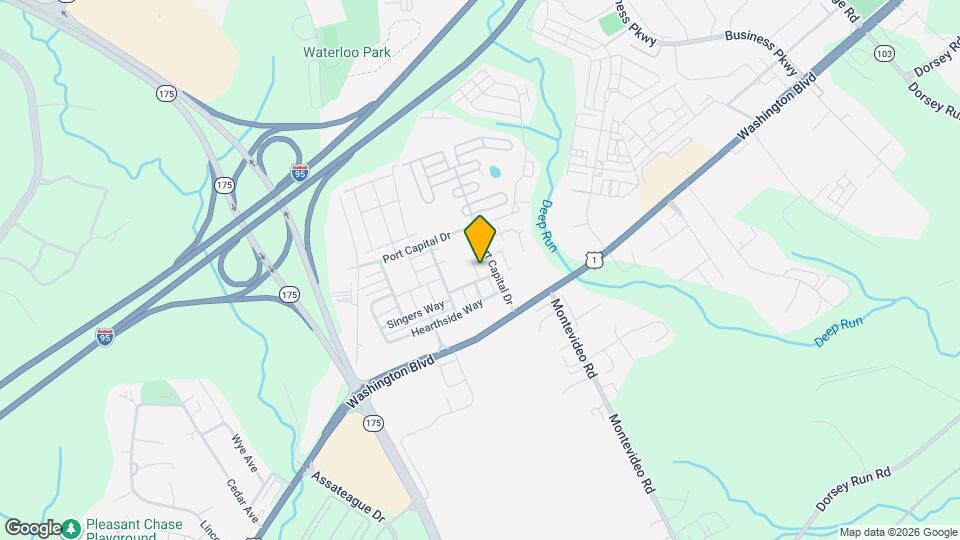 7610 Golden Slumber Ln Map and Location Details