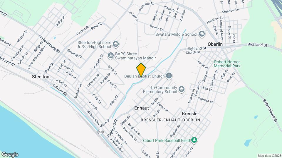 801 Mohn St Mapa y Detalles de la Ubicación