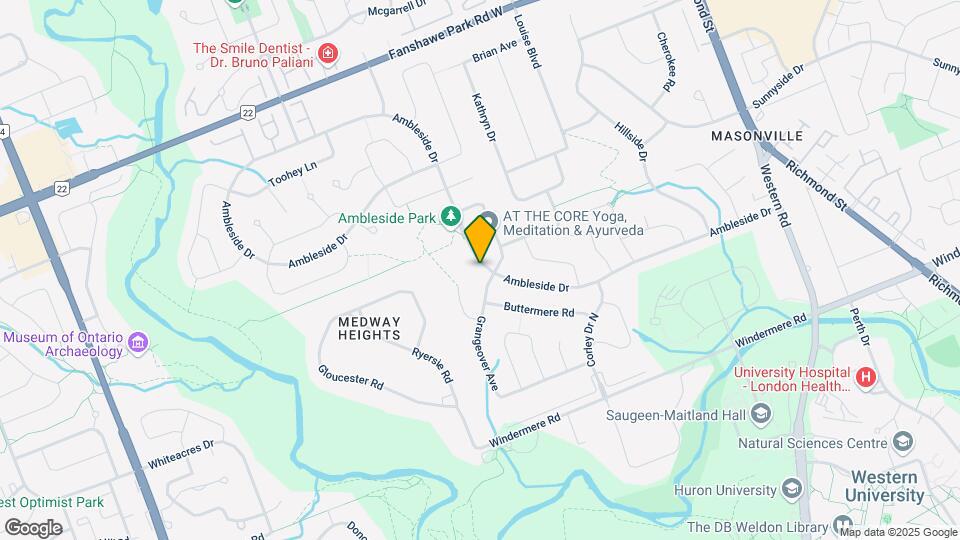 223 Ambleside Dr Map and Location Details