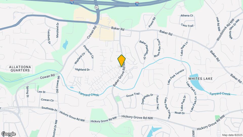 972 Windcroft Cir NW Map and Location Details