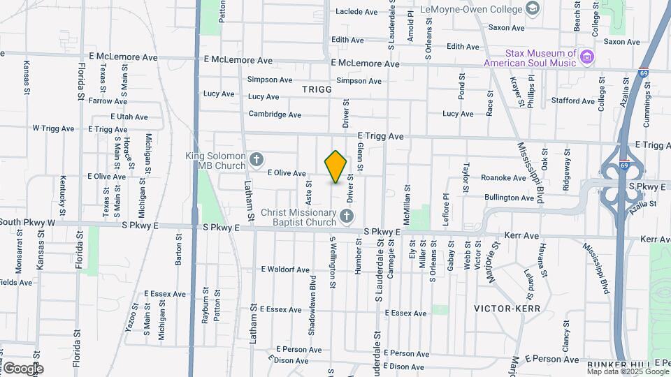 1384 S Wellington St Map and Location Details