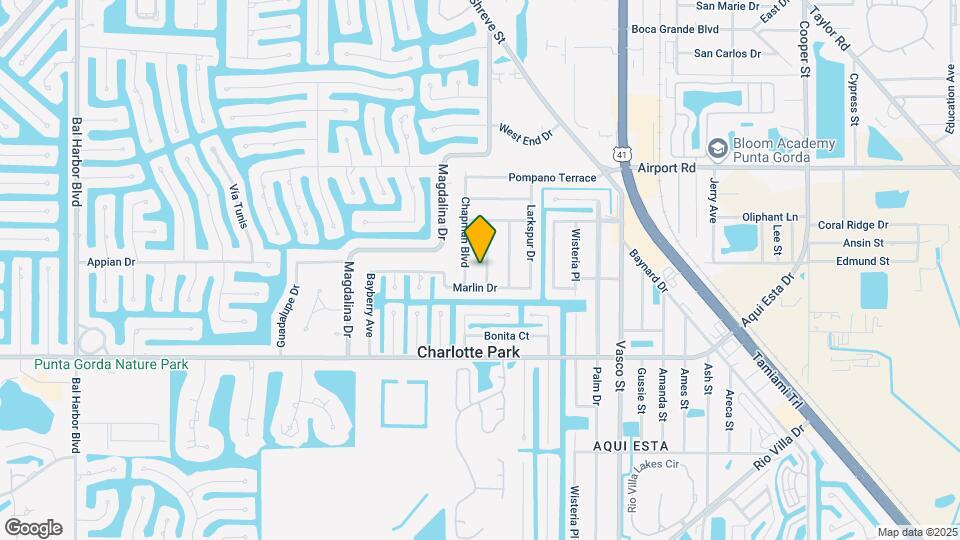 2811 Poinciana Ct Map and Location Details