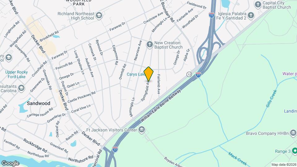 1766 Springfield Ave Map and Location Details