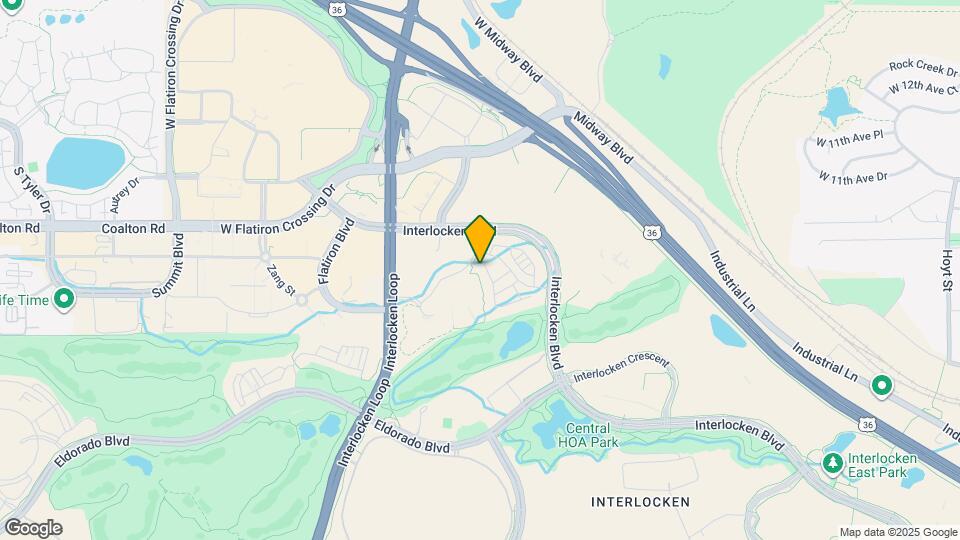 465 Interlocken Blvd Map and Location Details