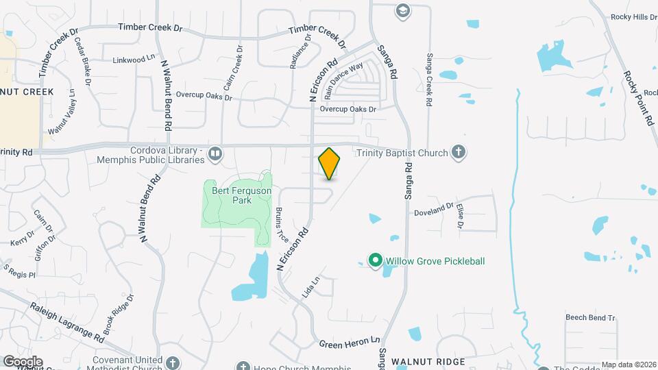 8668 Pantherburn Cir N Map and Location Details