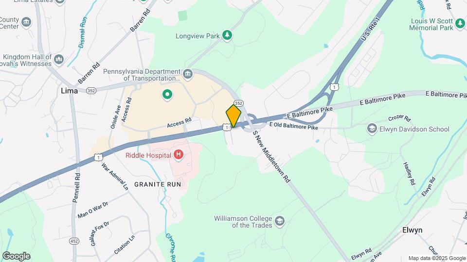 1016 W Baltimore Pike, Unit E10 Map and Location Details