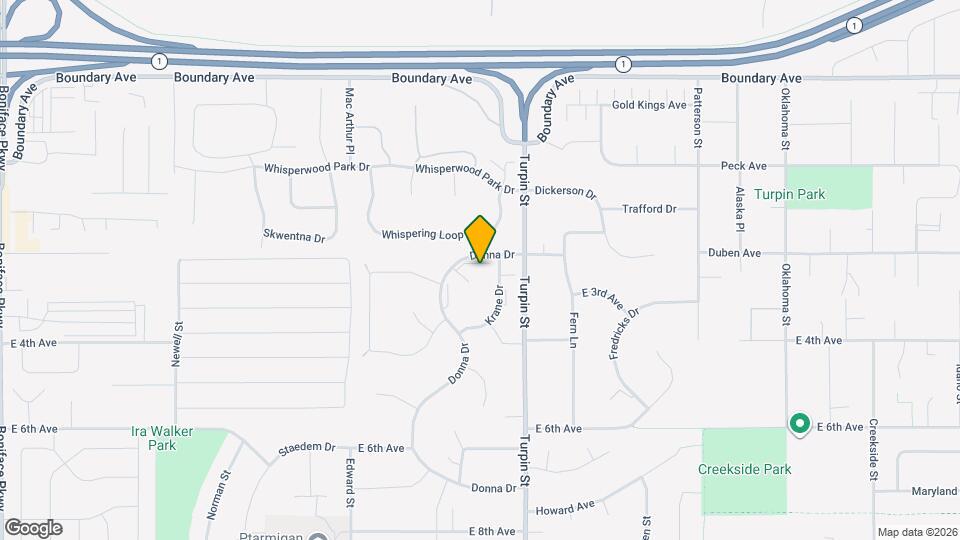 305 Donna Dr, Unit 25 Map and Location Details