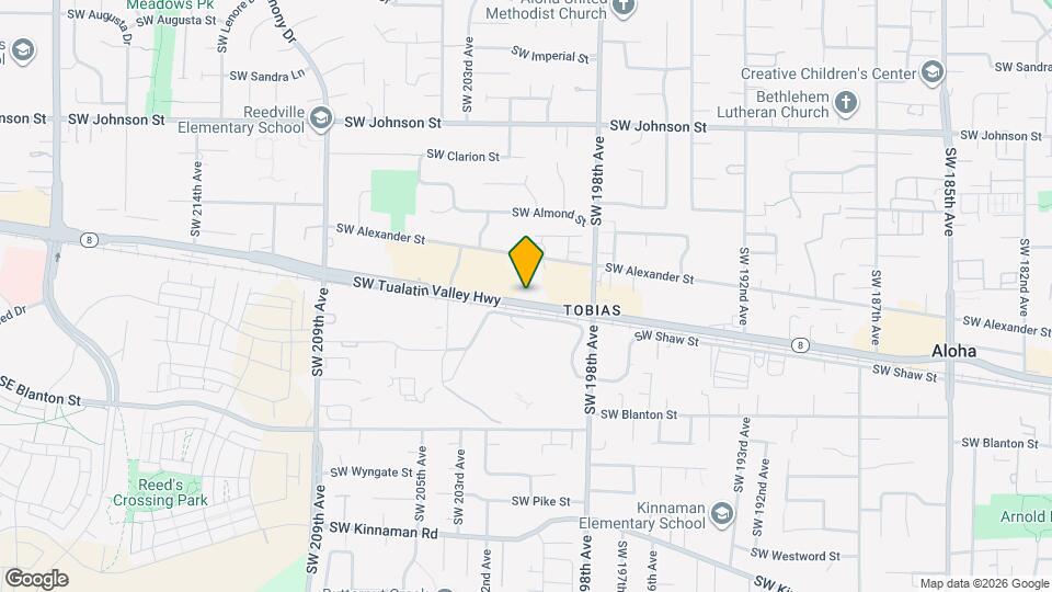 20125 SW Tualatin Valley Hwy Map and Location Details