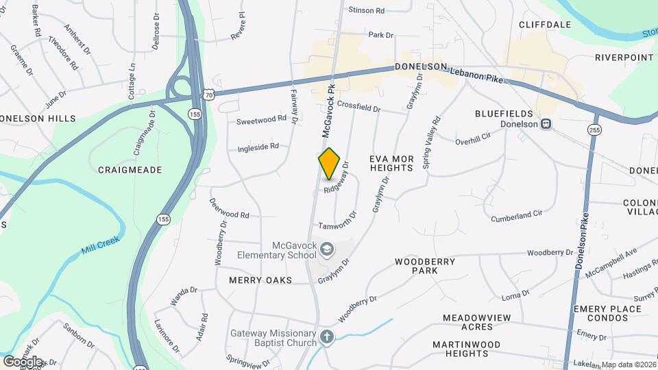 240 Ridgeway Dr Map and Location Details