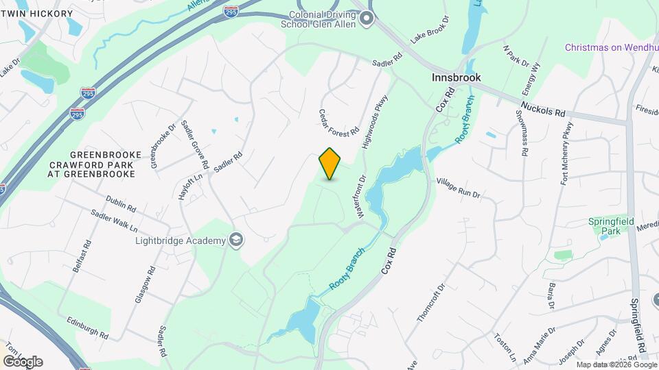 4448 Dominion Frst Cir Map and Location Details