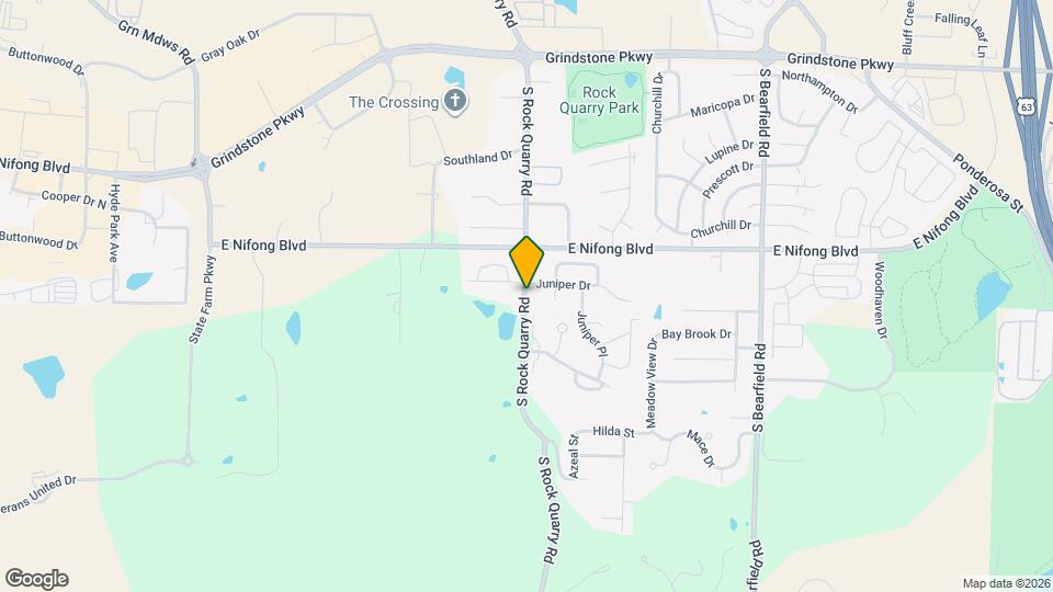 3910-3912-3912 S Rock Quarry Rd Map and Location Details