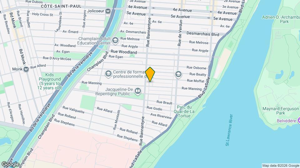 789 Manning Rue Map and Location Details