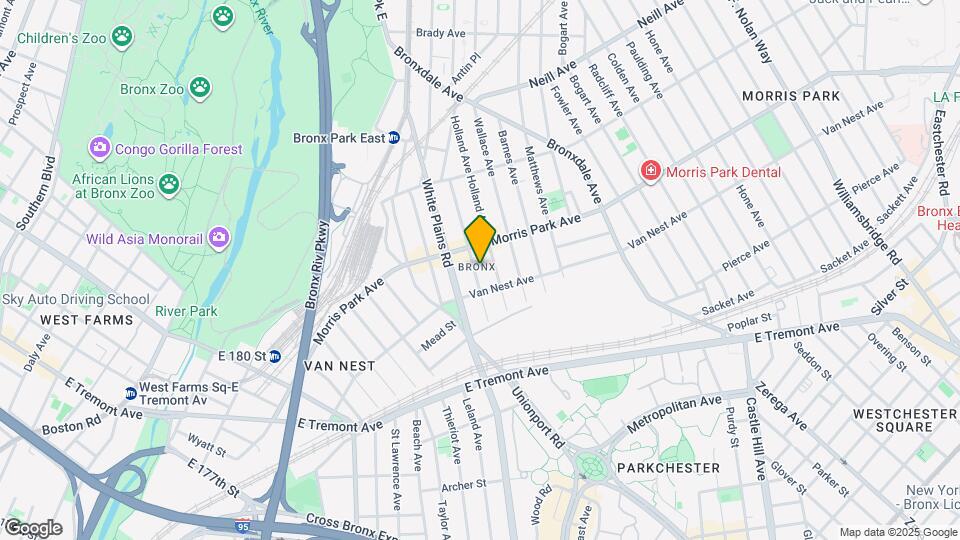 1722 Hunt Ave Map and Location Details