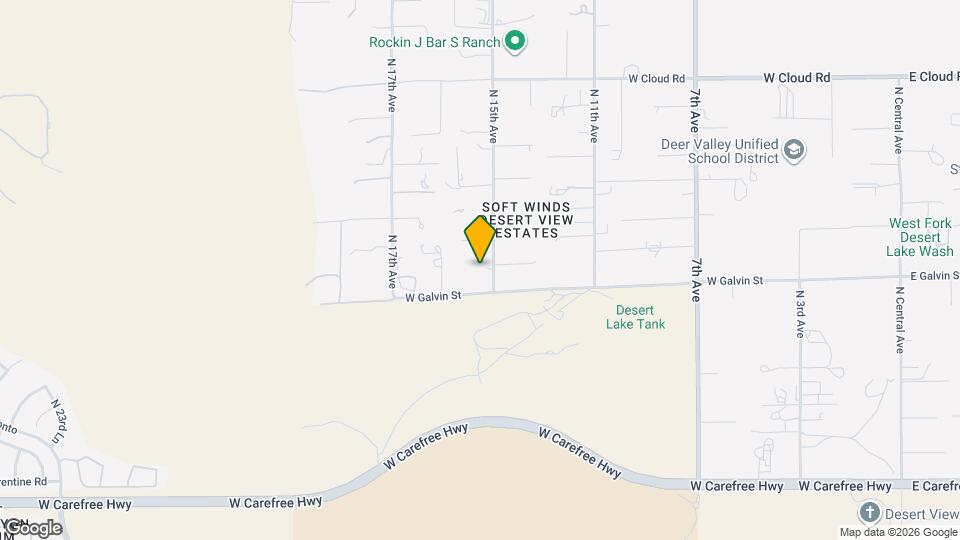 35424 N 15th Ave Map and Location Details