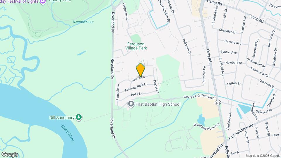 1548 Blaze Ln Mapa y Detalles de la Ubicación