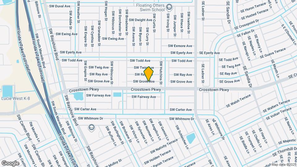 238 SW Grove Ave Map and Location Details