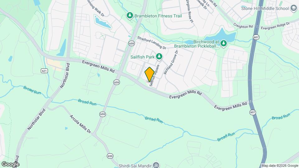 23697 Sailfish Square Map and Location Details